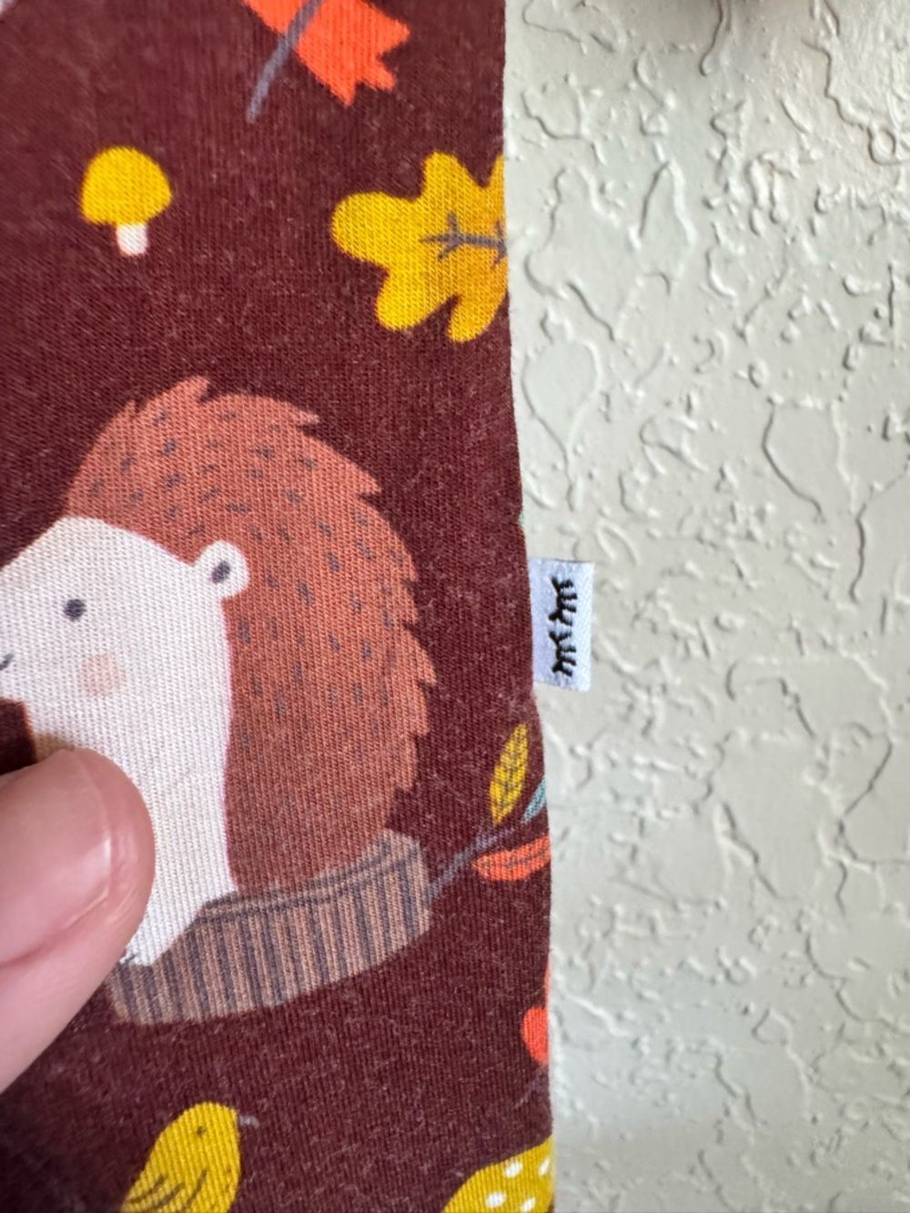 Little Sleepies Happy Hedgehogs Zippies Pajamas Gender Neutral - 3-6 Months - Picture 3 of 7